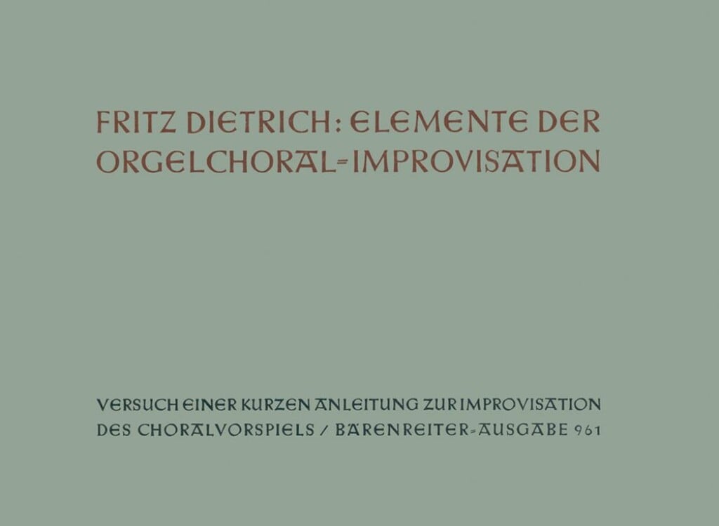 Elemente der Orgelchoralimprovisation